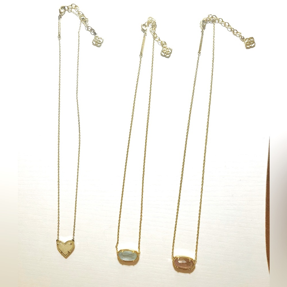 bundle of 3 kendra scott necklaces